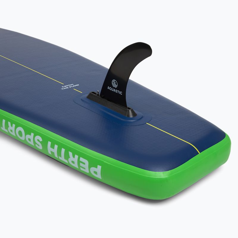 Set Paddleboard SUP aufblasbar AQUASTIC Perth Sport 11'4" MSL allround green 13
