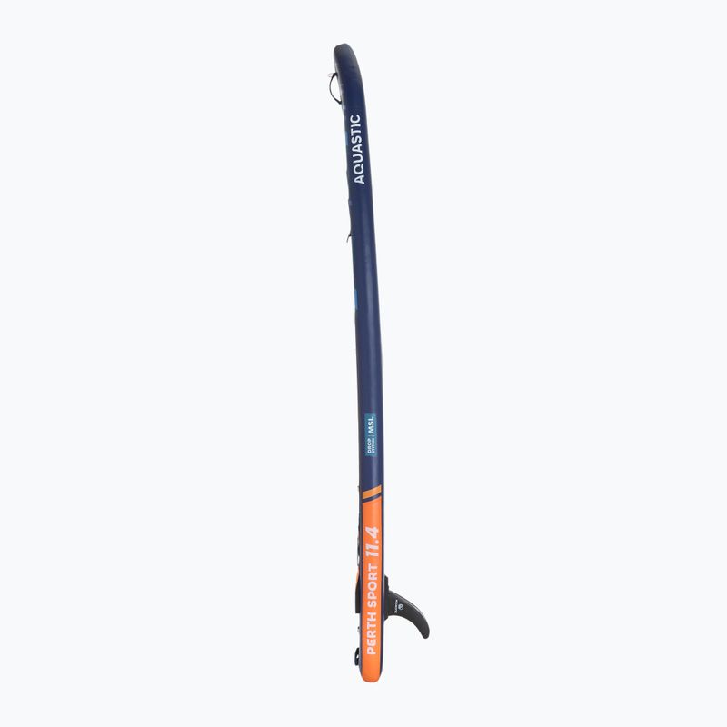 Set Paddleboard SUP aufblasbar AQUASTIC Perth Sport 11'4" MSL allround orange 5