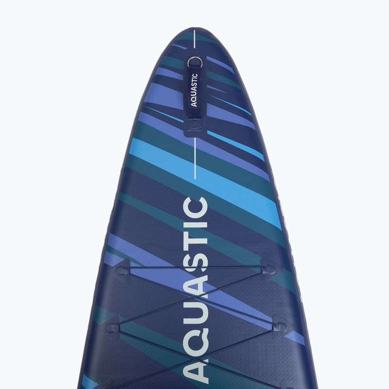 Set Paddleboard SUP aufblasbar AQUASTIC Perth Sport 11'4" MSL allround orange 7