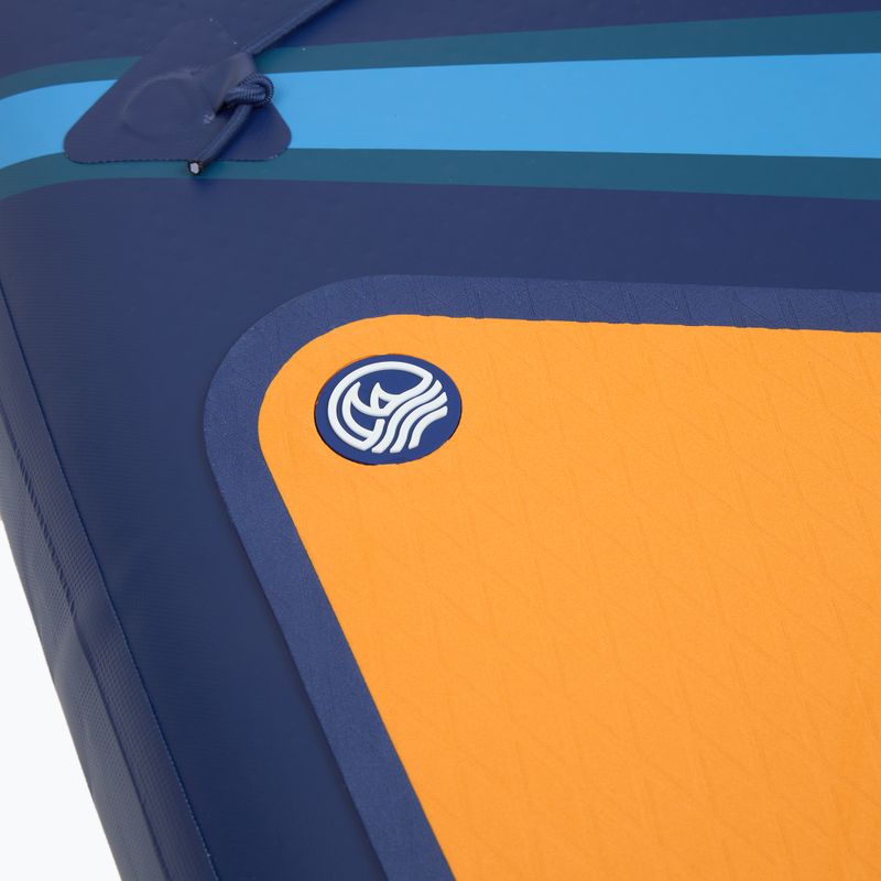 Set Paddleboard SUP aufblasbar AQUASTIC Perth Sport 11'4" MSL allround orange 8
