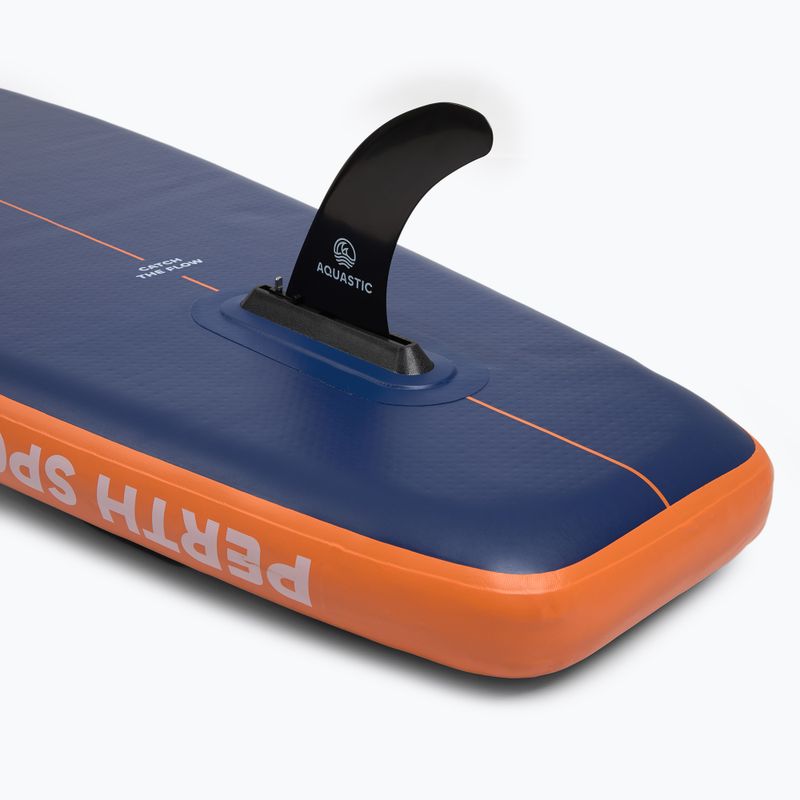 Set Paddleboard SUP aufblasbar AQUASTIC Perth Sport 11'4" MSL allround orange 13