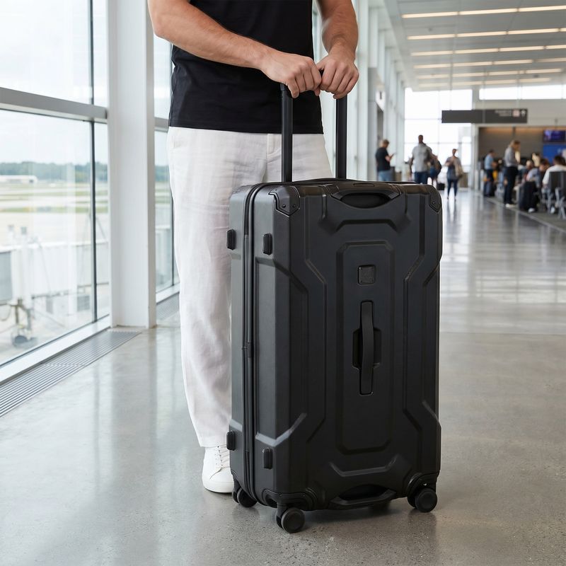Reisekoffer KADVA Roca 120 l schwarz 16