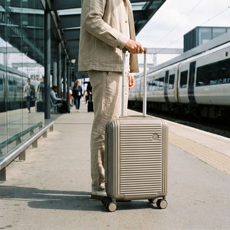 Kabinen-Reisekoffer KADVA Palero 38 l beige 4