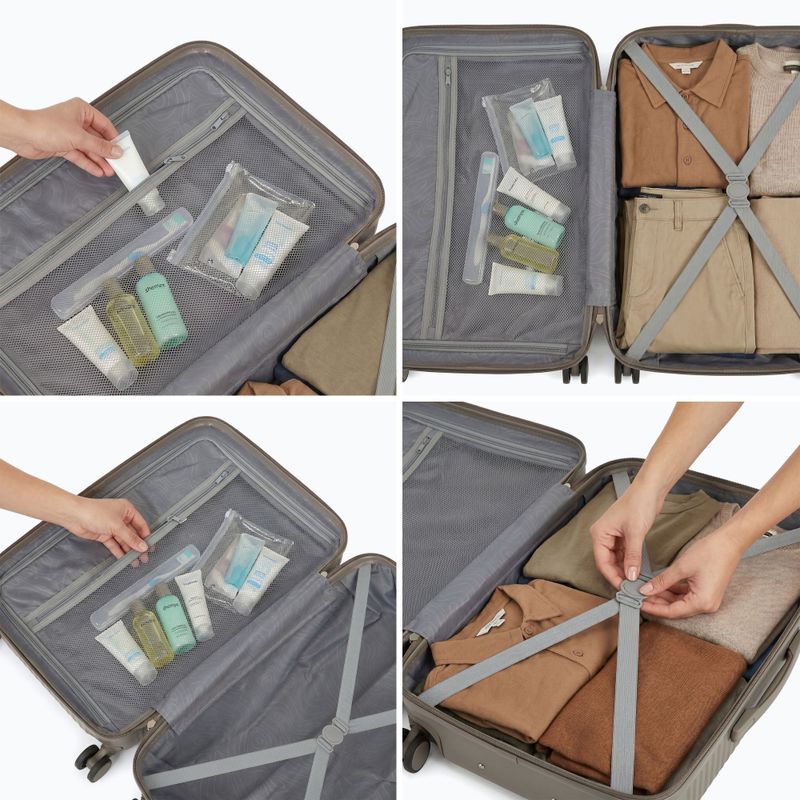 Mittlere Reisetasche KADVA Palero 64 l beige 3