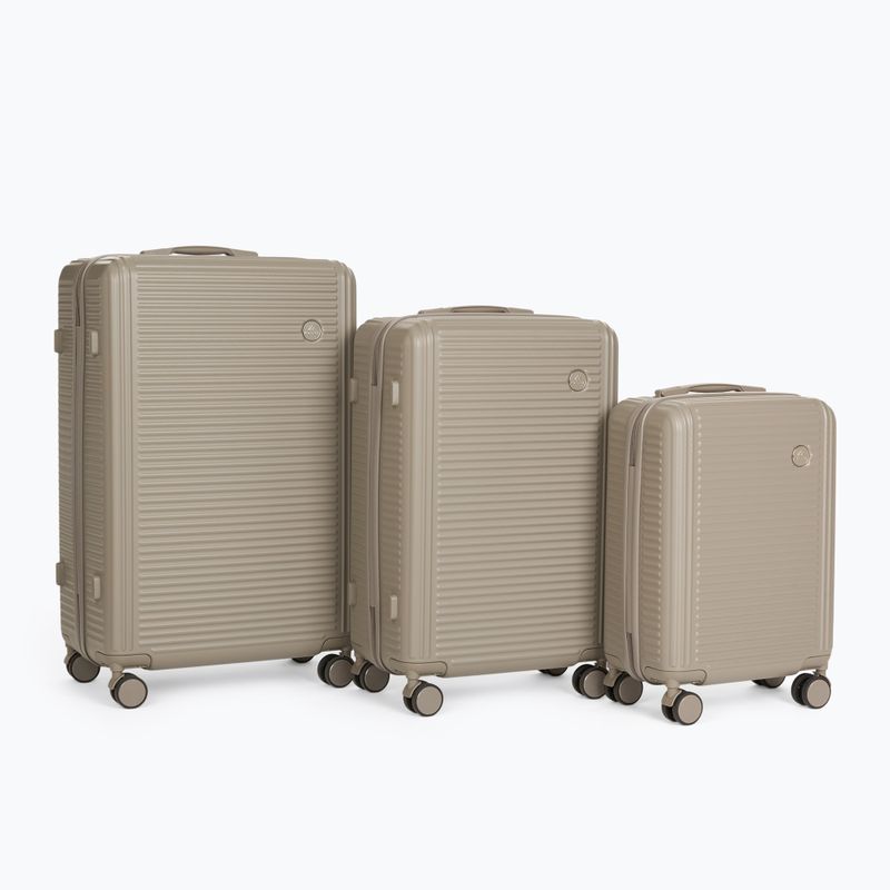 Großer Reisekoffer KADVA Palero 95 l beige 14