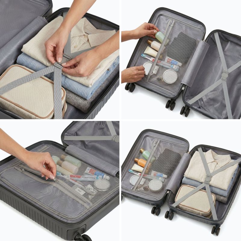 Kabinen-Reisekoffer KADVA Palero 38 l grau 3