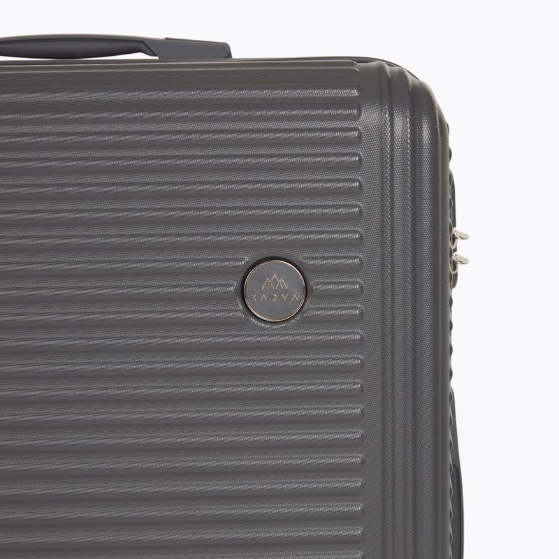 Großer Reisekoffer KADVA Palero 95 l grau 8