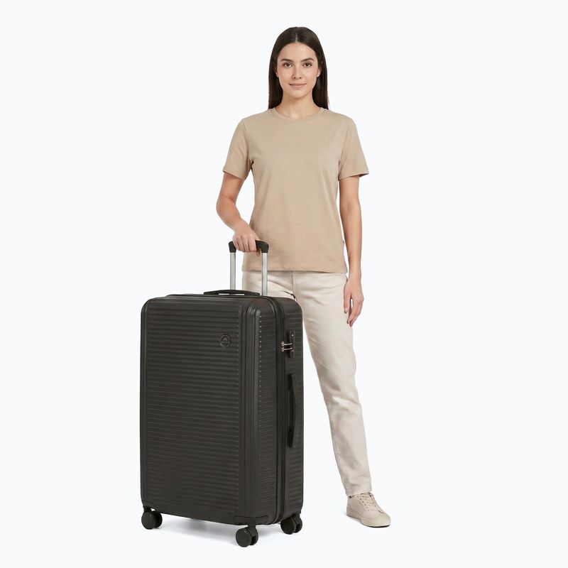 Großer Reisekoffer KADVA Palero 95 l schwarz 2