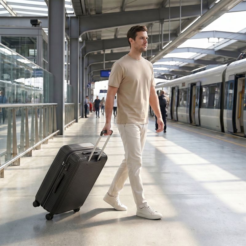 Großer Reisekoffer KADVA Palero 95 l schwarz 18