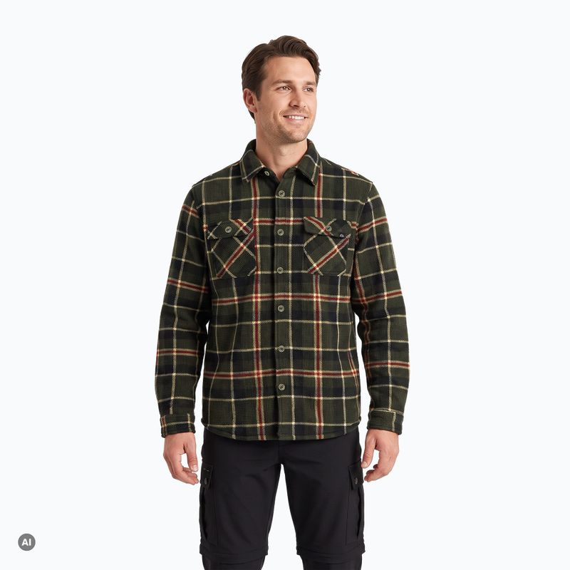 Herren-Trekkingpullover KADVA Walkora grün