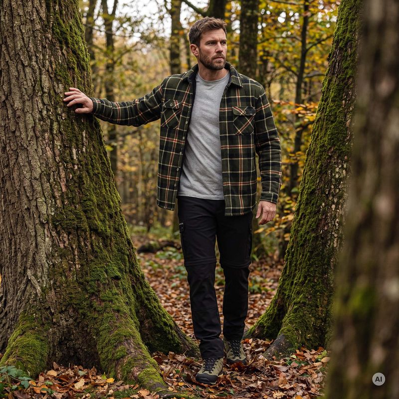 Herren-Trekkingpullover KADVA Walkora grün 7
