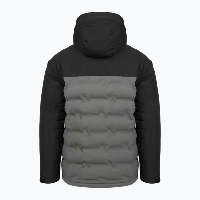 Herren gefütterte Jacke KADVA GlacierShell grau 10