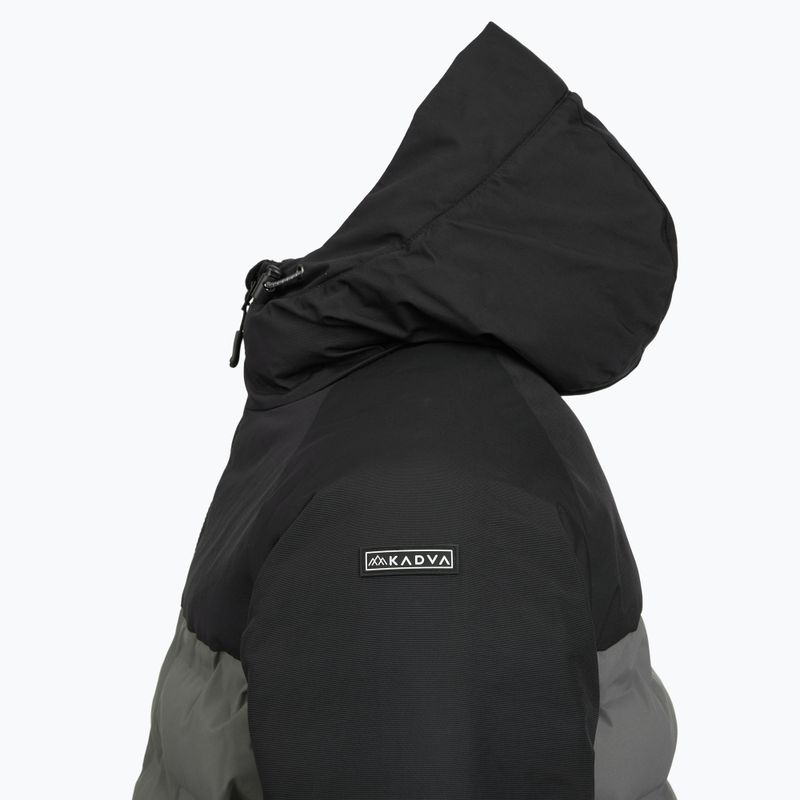 Herren gefütterte Jacke KADVA GlacierShell grau 12