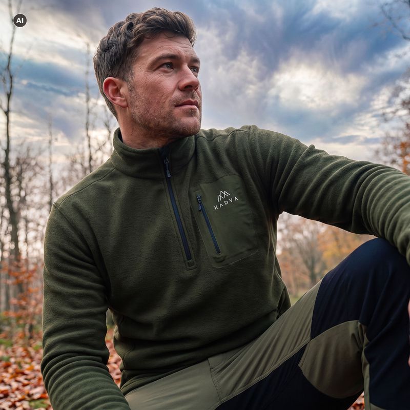 Herren-Fleecejacke KADVA SumGear grün 6