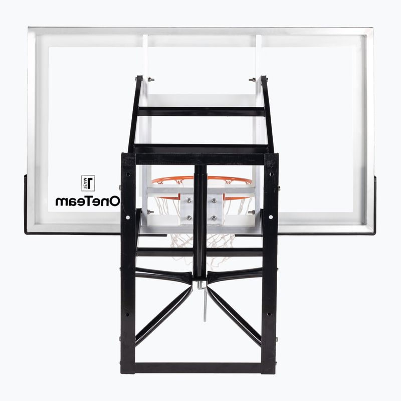 OneTeam Basketball-Set BB140G Backboard + Reifen 5