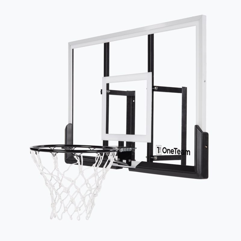 OneTeam Basketball-Set BB120P Backboard + Reifen 4