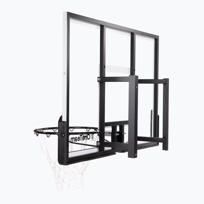 OneTeam Basketball-Set BB120P Backboard + Reifen 5