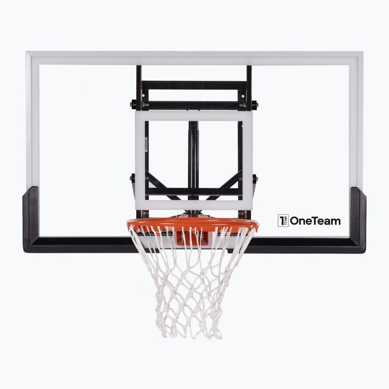 OneTeam Basketballset BB140AP Verstellbares Backboard + Basketballkorb 11