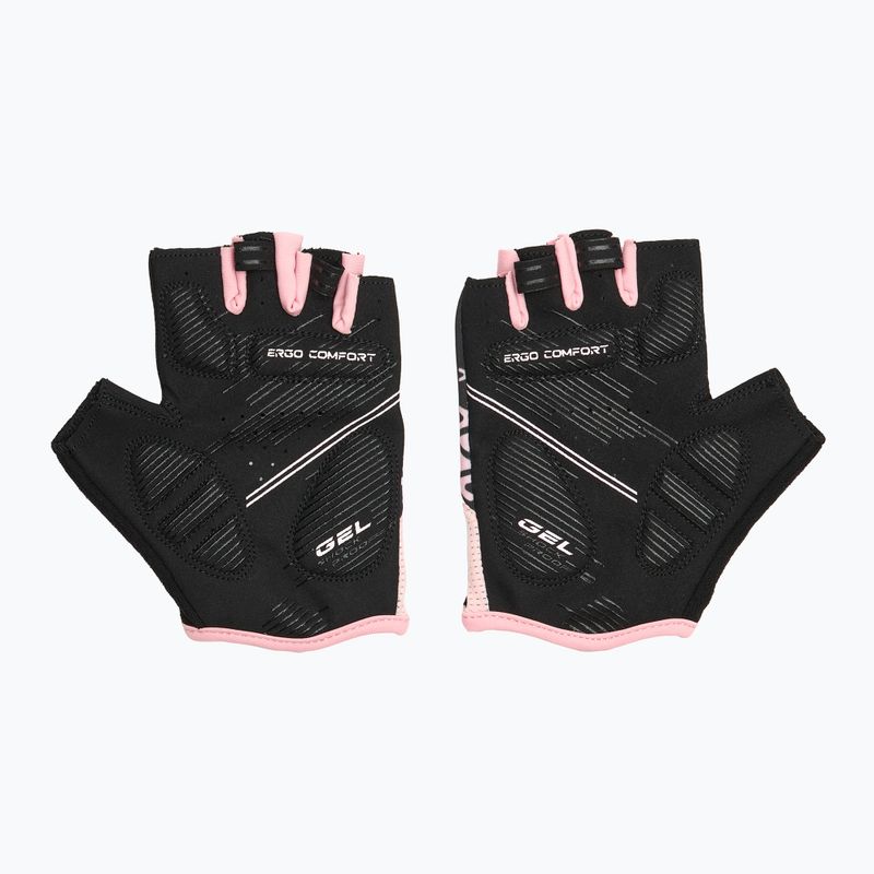 Damen Radhandschuhe ATTABO Vito WMNS gel shock proof rosa/schwarz 3