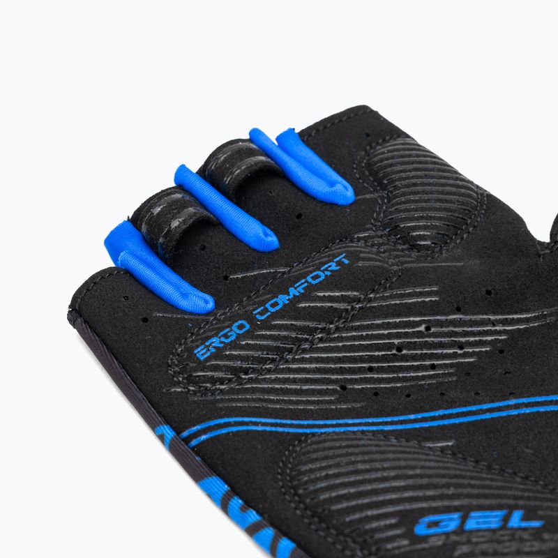 ATTABO Vito Gel stoßfeste Fahrradhandschuhe blau/schwarz 4