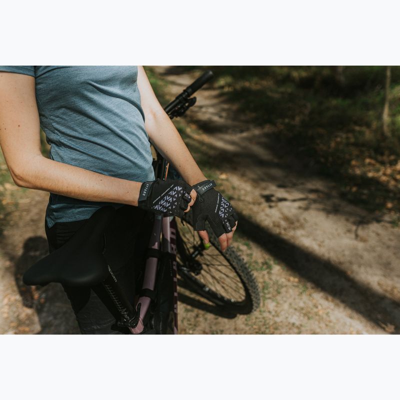 ATTABO Vito Gel stoßfeste Fahrradhandschuhe schwarz 9