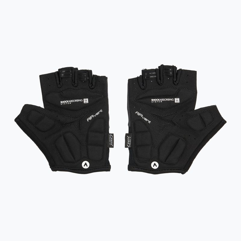ATTABO Fahrradhandschuhe Kinu Pro stoßdämpfendes System schwarz 3