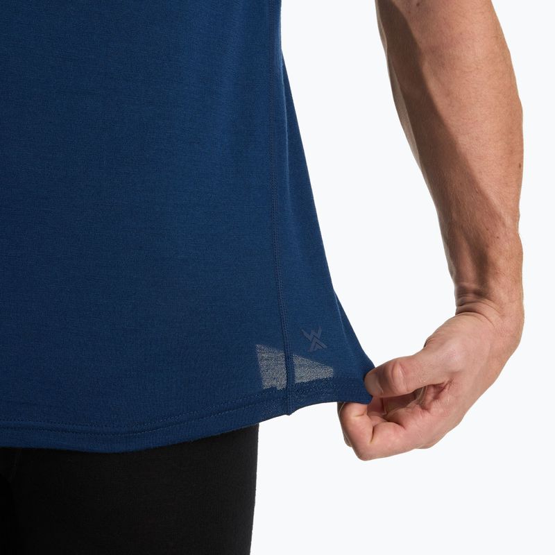 Funktionsshirt Herren WOOLCANO Merino 100% TEE0546 Dunkelblau 6