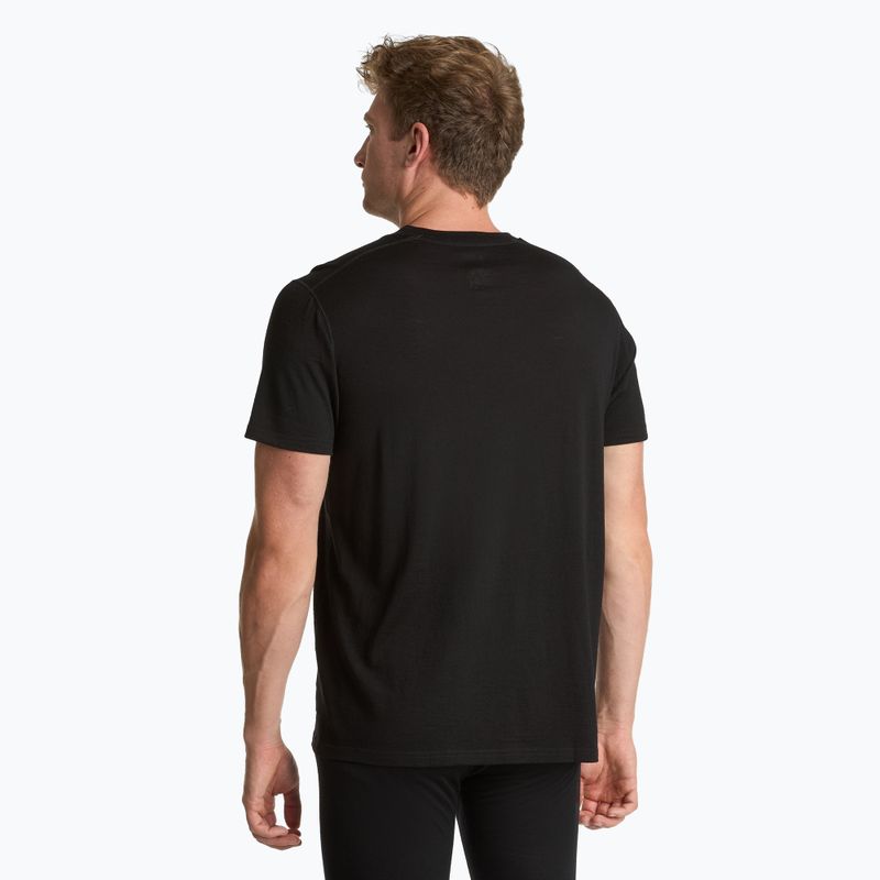 Funktionsshirt Herren WOOLCANO Merino 100% TEE0546 Schwarz 4