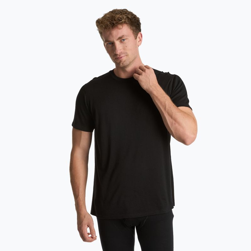 Funktionsshirt Herren WOOLCANO Merino 100% TEE0546 Schwarz 7