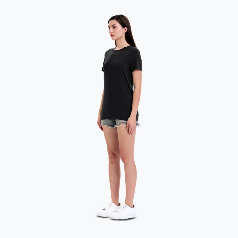Funktionsshirt Damen WOOLCANO Merino TEE0547 Schwarz 2
