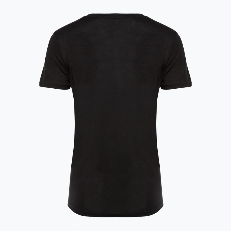 Funktionsshirt Damen WOOLCANO Merino TEE0547 Schwarz 8