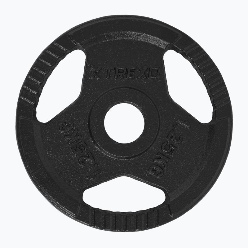XTREXO Gusseisen Gewicht TRX-ICP001 1,25 kg Chrom 3