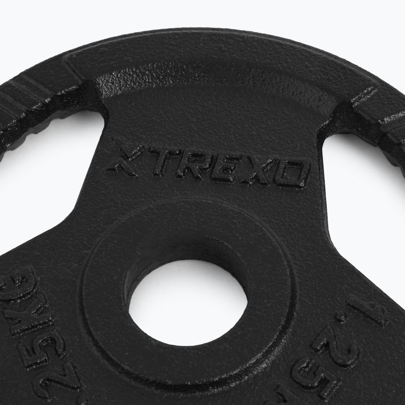 XTREXO Gusseisen Gewicht TRX-ICP001 1,25 kg Chrom 4