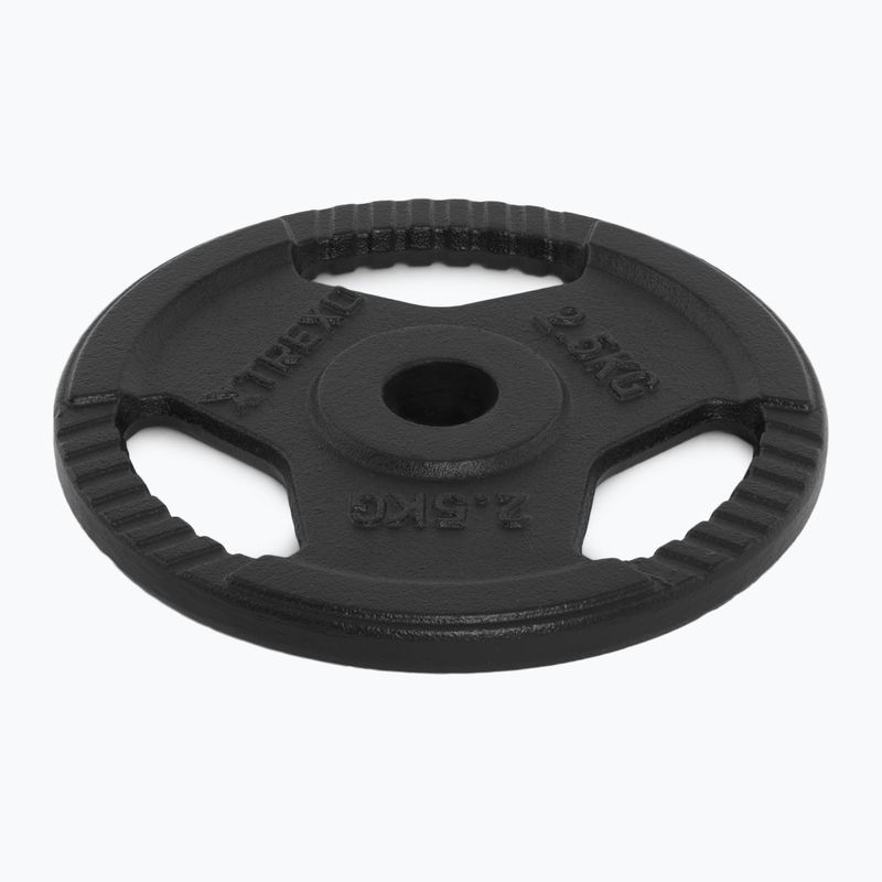 TREXO Gusseisen Gewicht TRX-ICP002 2,5 kg Chrom