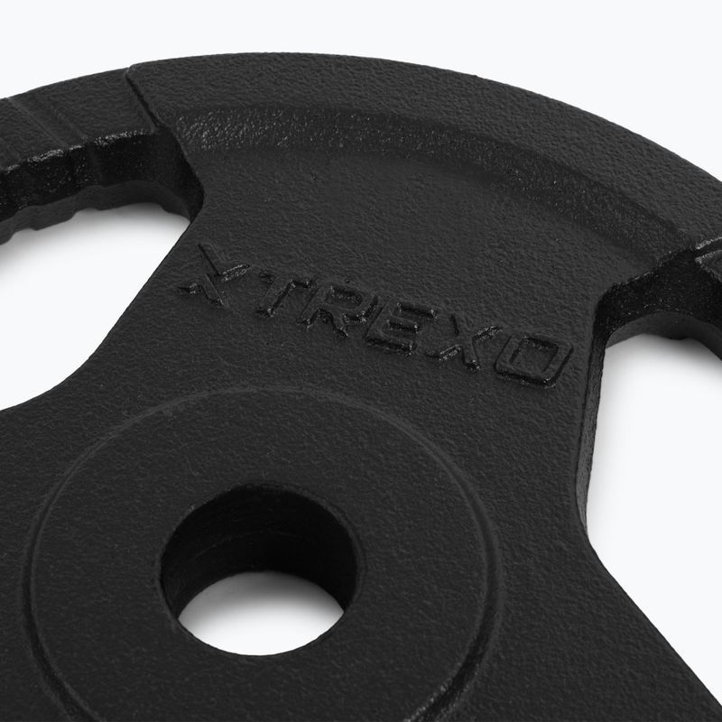 Gusseisen Gewicht XTREXO TRX-ICP005 5 kg Chrom 4