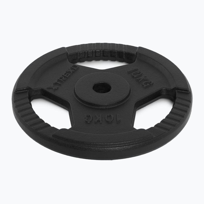 Gusseisen Gewicht XTREXO TRX-ICP010 10 kg Chrom