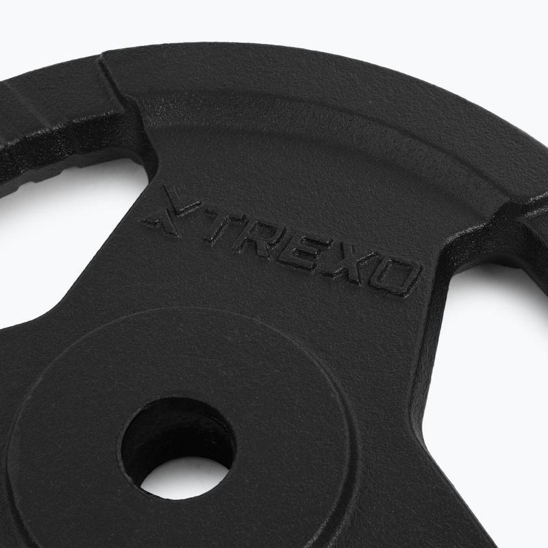 Gusseisen Gewicht XTREXO TRX-ICP010 10 kg Chrom 4