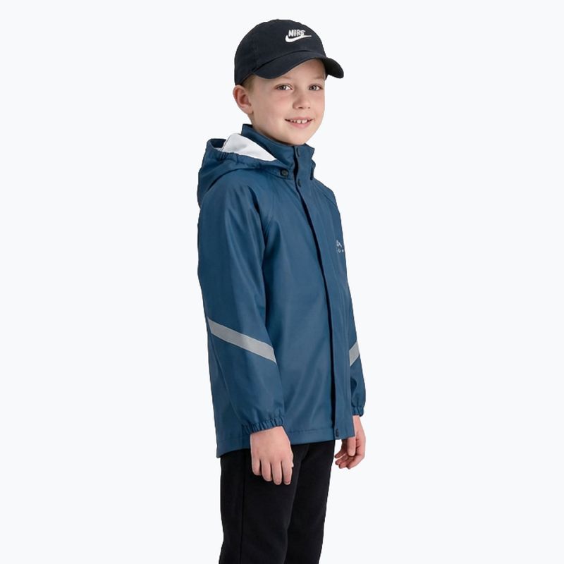 Kinder-Regenjacke KADVA AquaLock JR Membran 5000 Marineblau 2