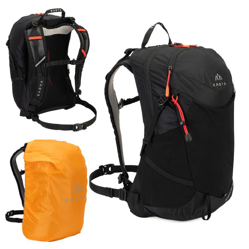 KADVA Aventura 22 l Wanderrucksack schwarz 19