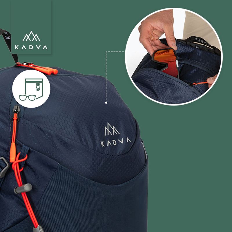 Tourenrucksack KADVA Aventura 22 l stahlblau 29
