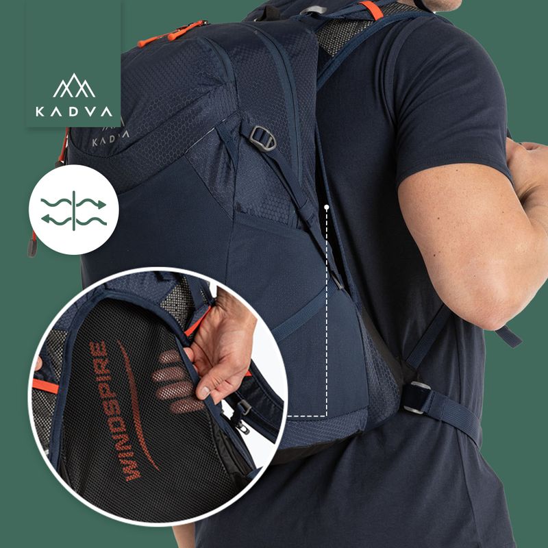 Tourenrucksack KADVA Aventura 22 l stahlblau 30