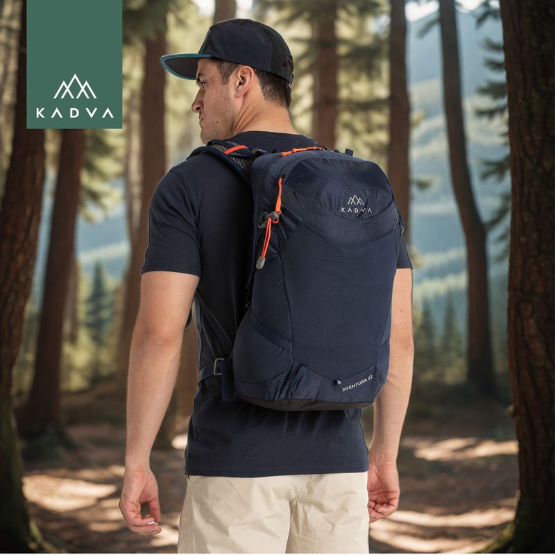 Tourenrucksack KADVA Aventura 22 l stahlblau 32