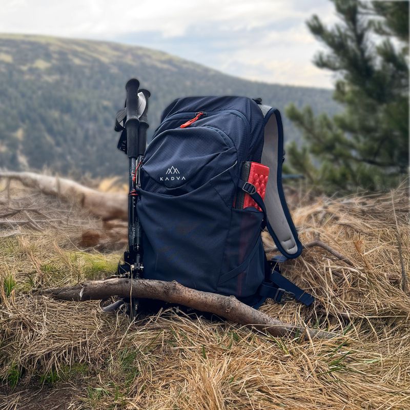 KADVA Aventura 22 l Wanderrucksack stahlblau 13