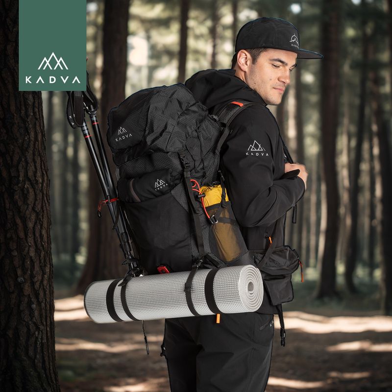 KADVA Sendero Trekking-Rucksack 35 l schwarz 25