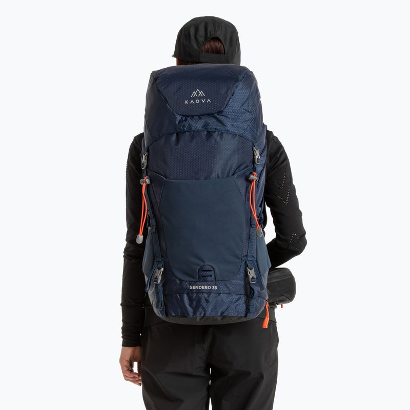 KADVA Sendero 35 l Trekking-Rucksack stahlblau 20