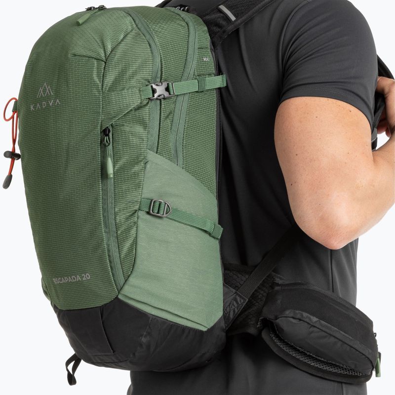 Tourenrucksack KADVA Escapada 20 l grün 12