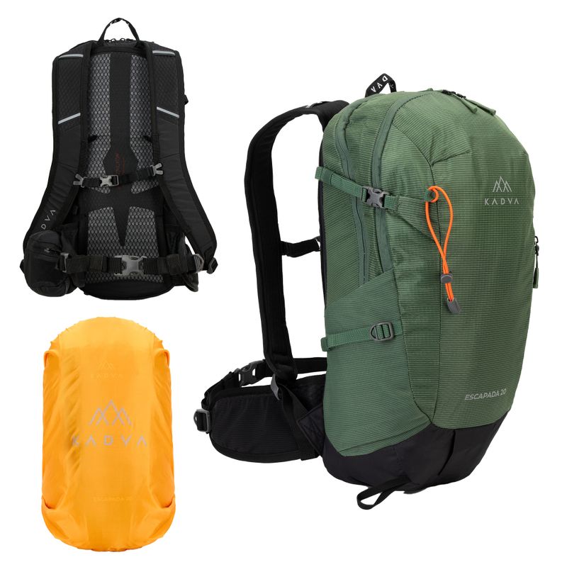 KADVA Escapada Wanderrucksack 20 l grün 14