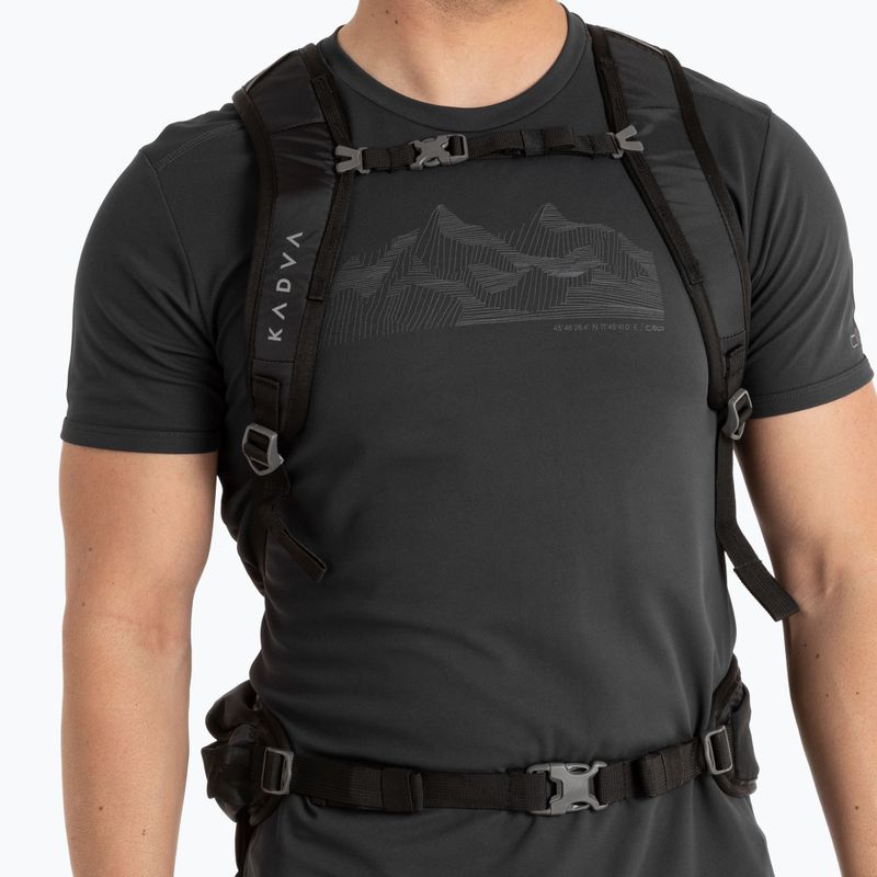 KADVA Escapada 30 l Wanderrucksack schwarz 14