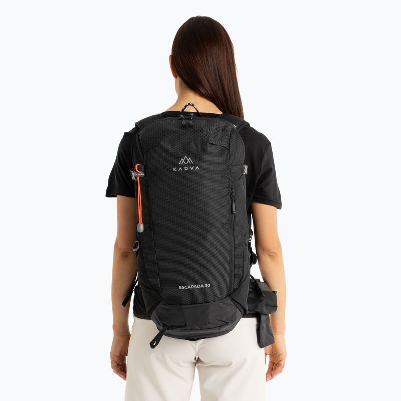 KADVA Escapada 30 l Wanderrucksack schwarz 22