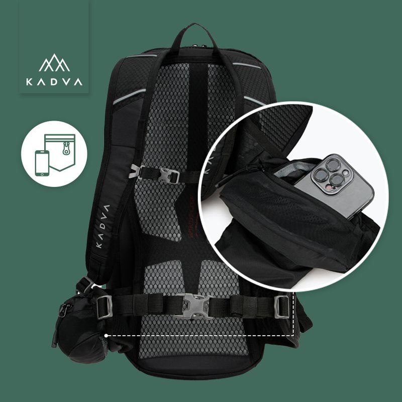 Tourenrucksack KADVA Escapada 30 l schwarz 26